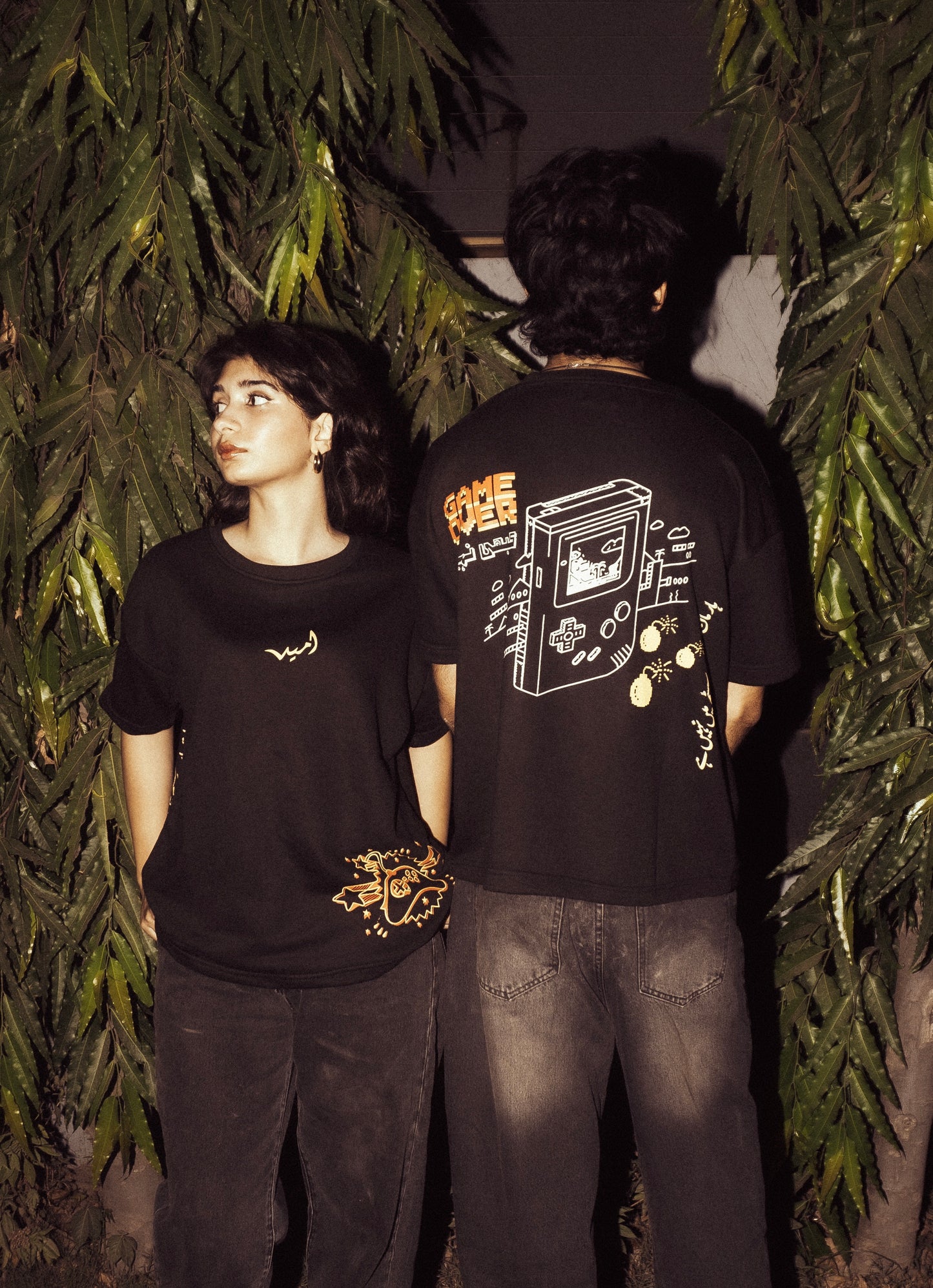 “GAME OVER KABHI NAHI” black tee
