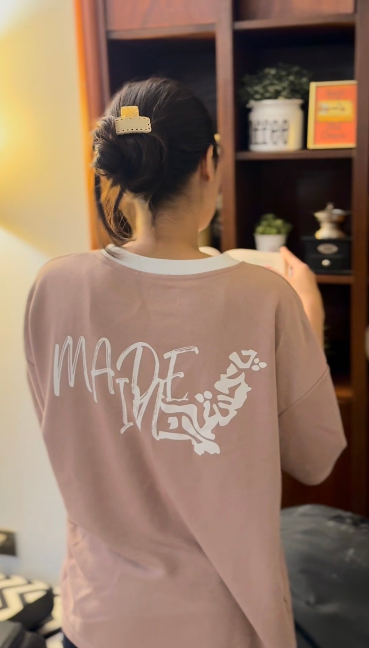 Umeed “Dawn” pink tee