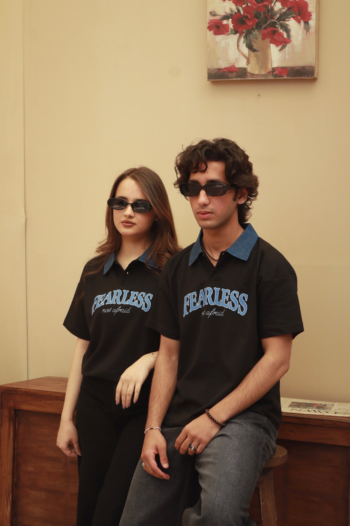“Fearless” polo