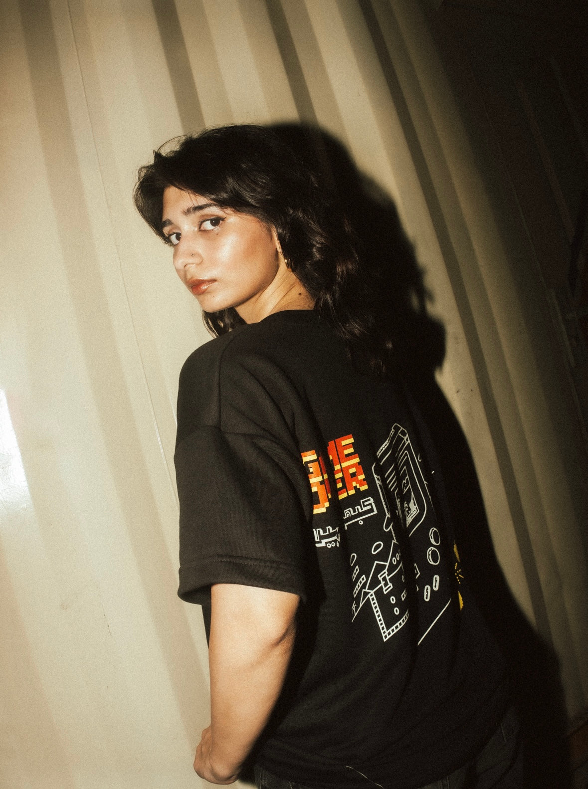 “GAME OVER KABHI NAHI” black tee