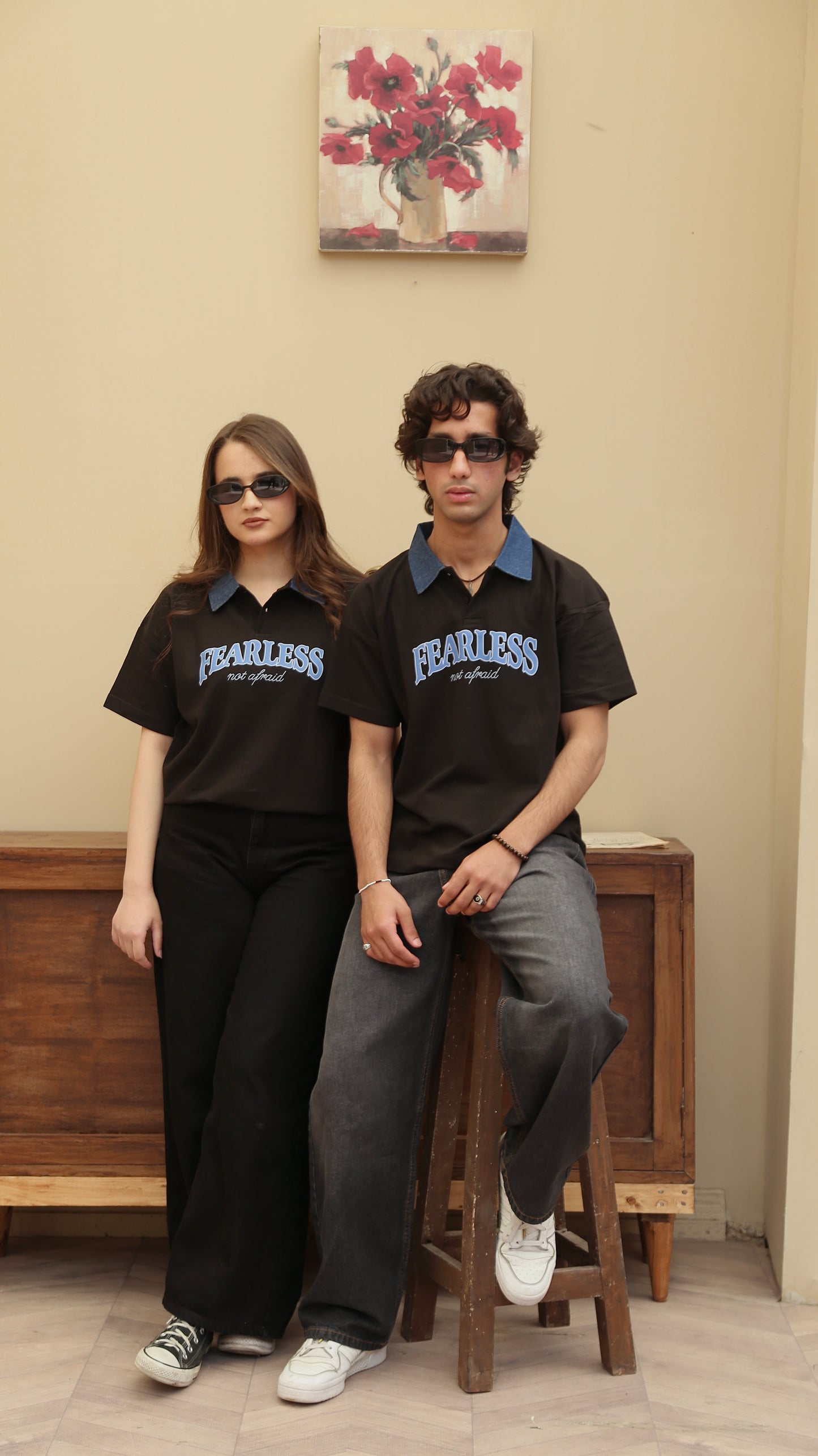 “Fearless” polo