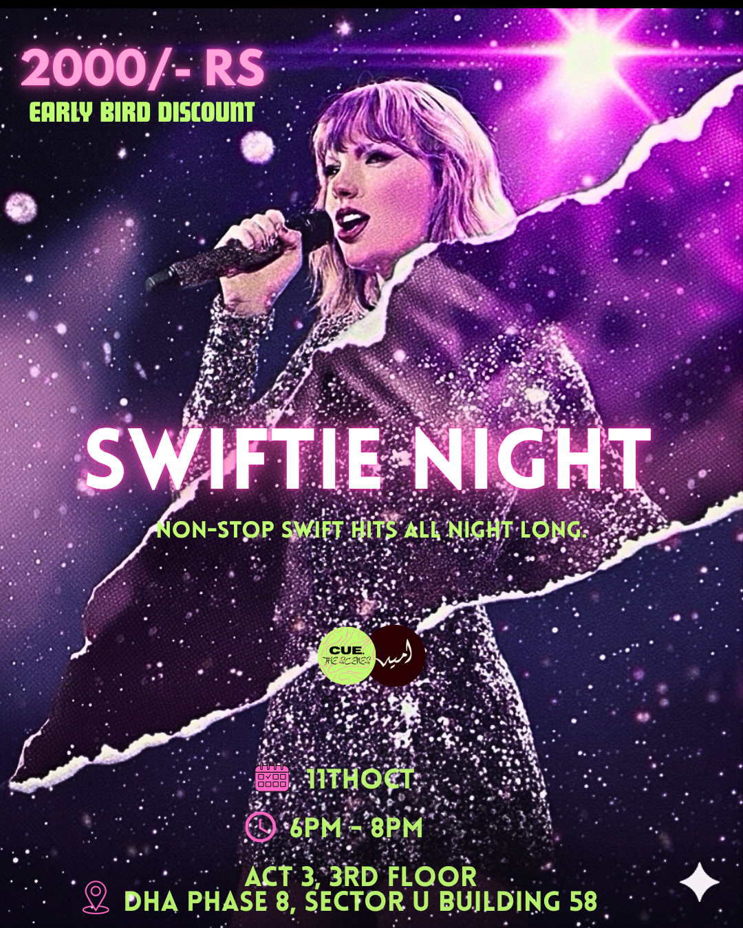 “Swiftie Night” tickets in LAHORE