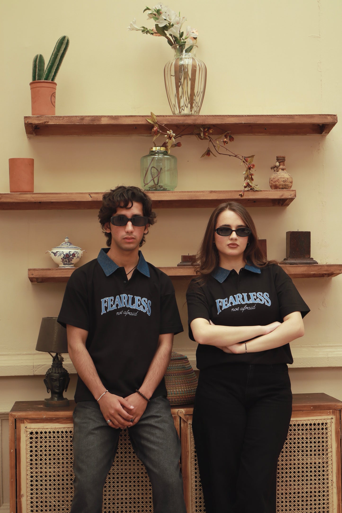 “Fearless” polo
