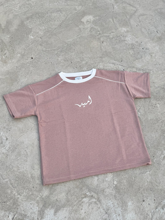 Umeed “Dawn” pink tee