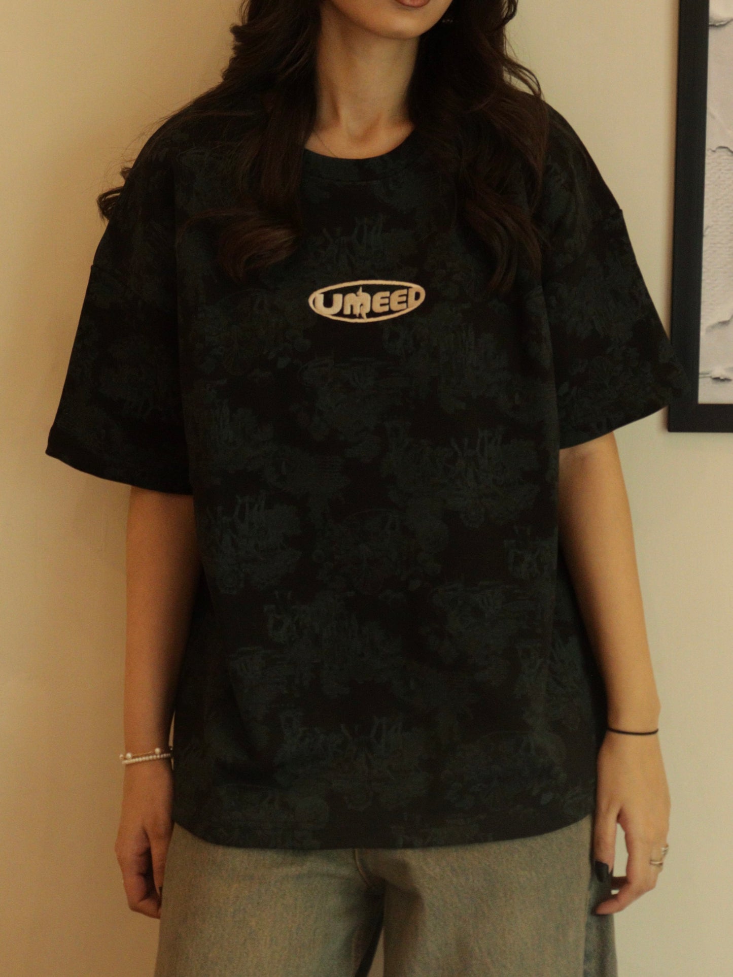 printed umeed tee
