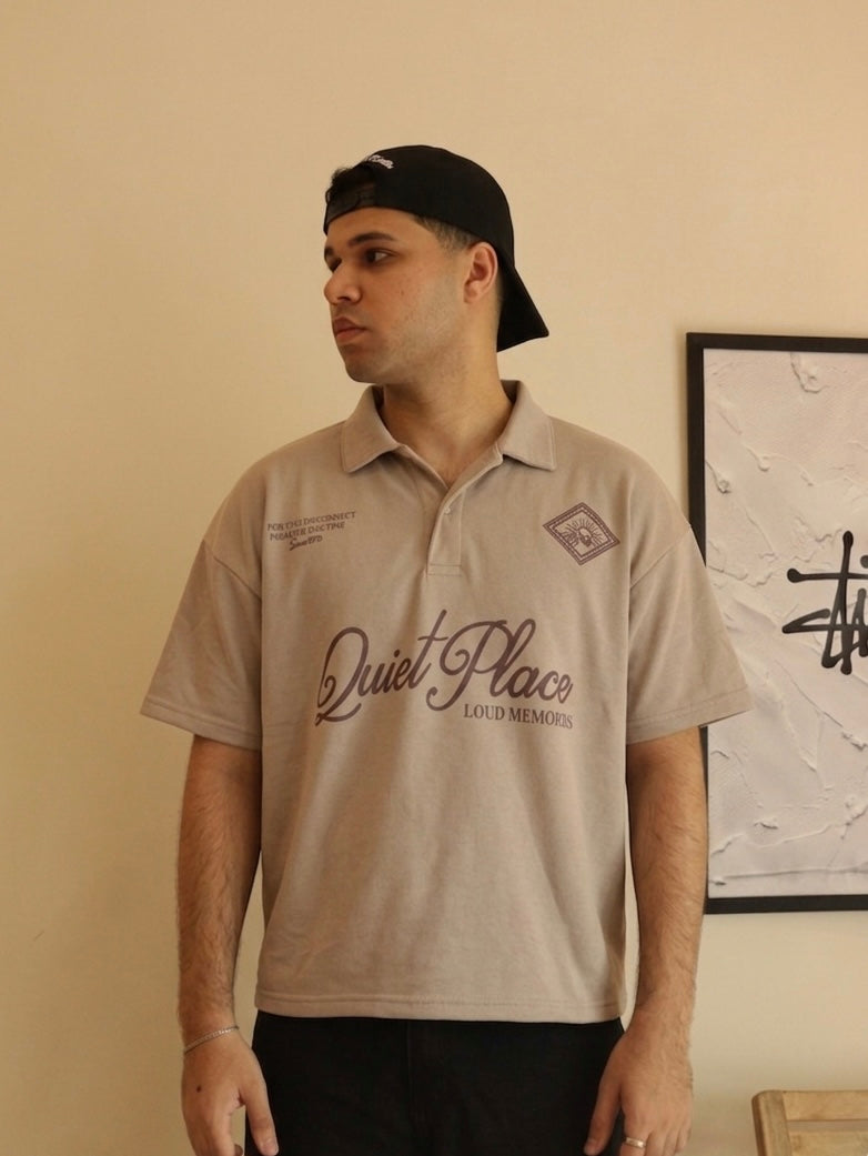 skin boxy fit polo