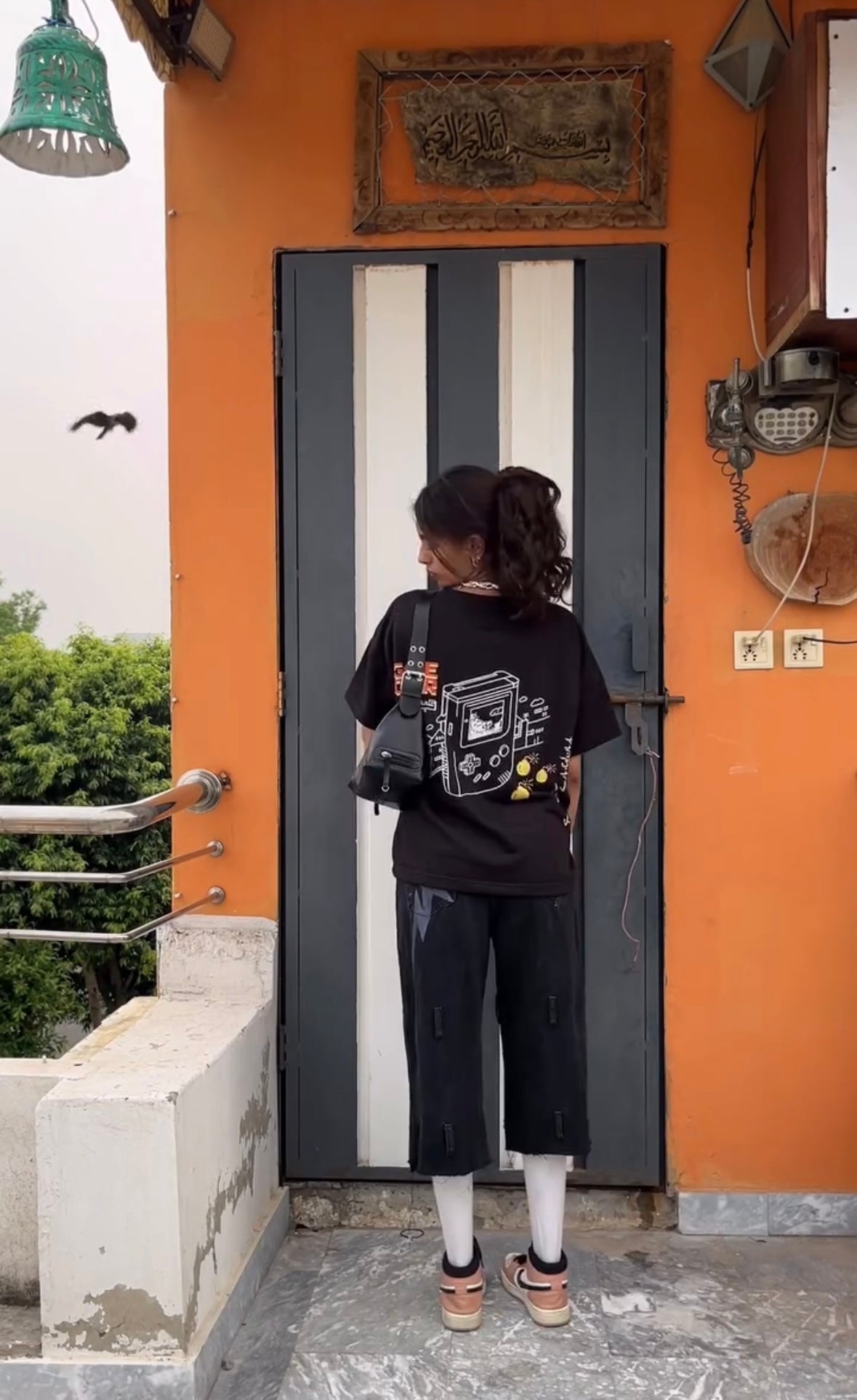 “GAME OVER KABHI NAHI” black tee