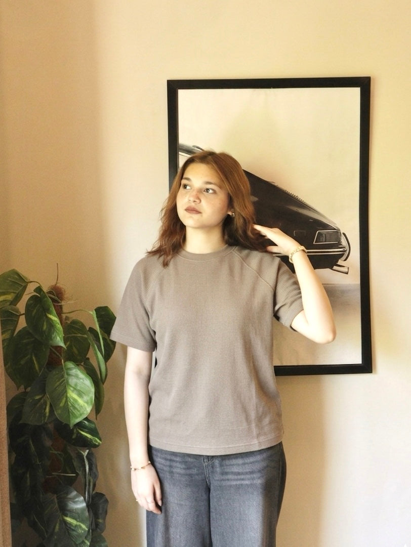 skin basic oversized tee