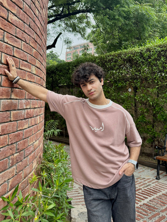 Umeed “Dawn” pink tee