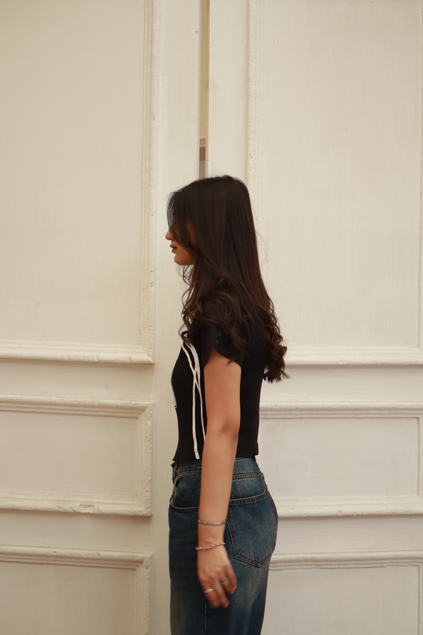Ribbed “58” baby tee